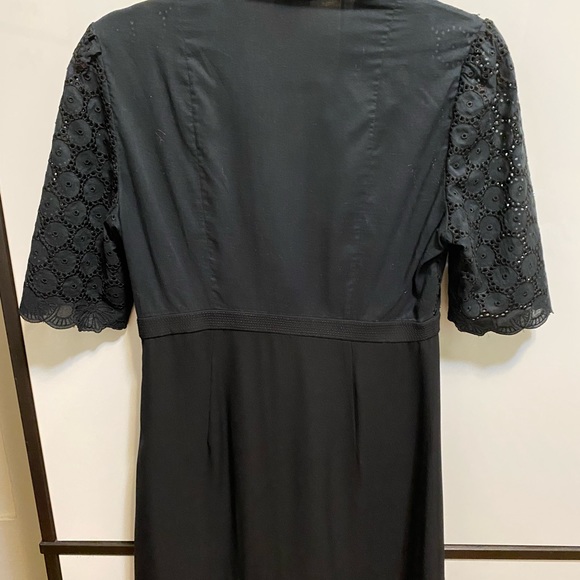 Gorgeous & Sexy Catherine Malandrino Black Eyelet Mid-Sleeved Dress - Picture 14 of 15